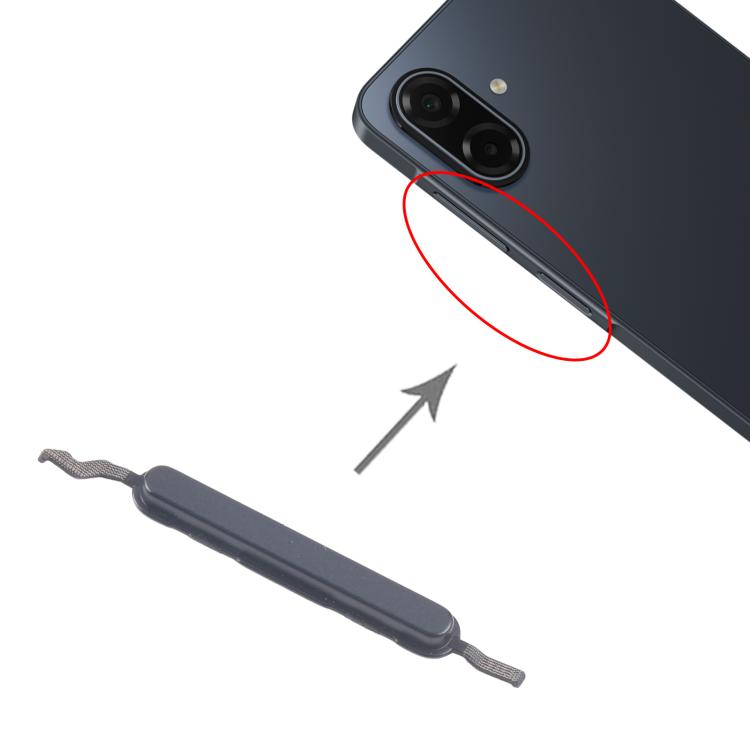 Boutons de contrôle du volume (10 pièces) pour Samsung Galaxy A07 5G SM-A076B, For Samsung Galaxy A07 5G