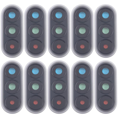 Lot de 10 caches pour objectif de caméra arrière pour Samsung Galaxy A37 SM-A376B, For Samsung Galaxy A37