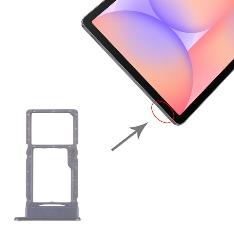 Pour Galaxy Tab S10 Lite SM-X400/X406, tiroir pour carte SIM d'origine et carte microSD, For Galaxy Tab S10 Lite (Original)
