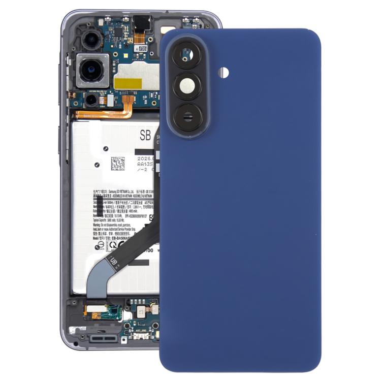 Cache arrière de batterie OEM avec cadre d'objectif pour Galaxy A57 SM-A576B, For Samsung Galaxy A57(with Camera Lens Frame)