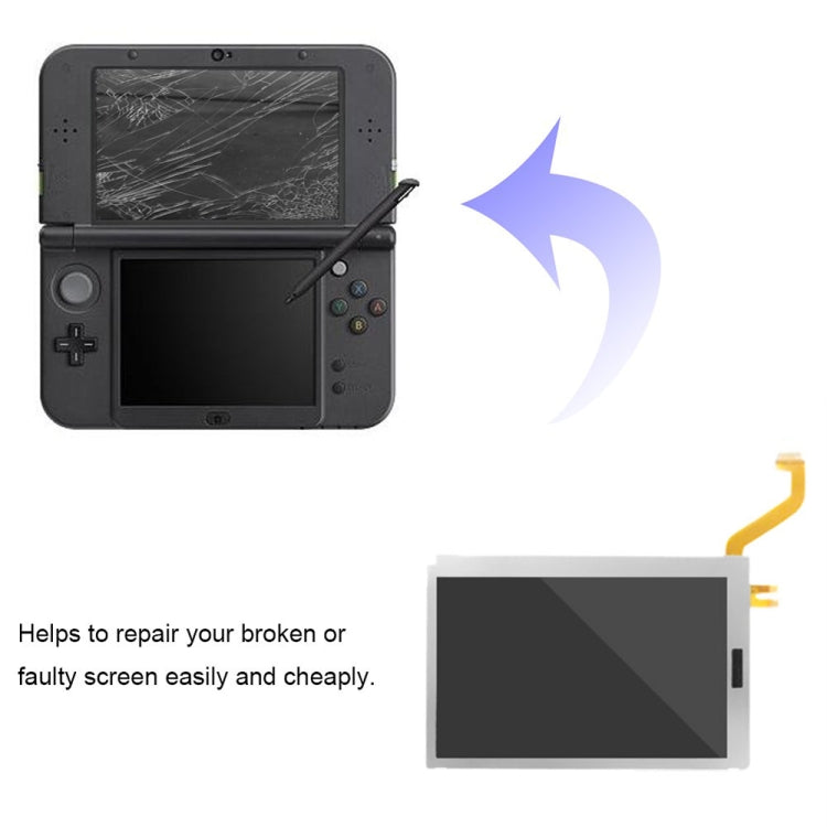 Écran LCD supérieur d'origine pour Nintendo 3DS LL / XL
