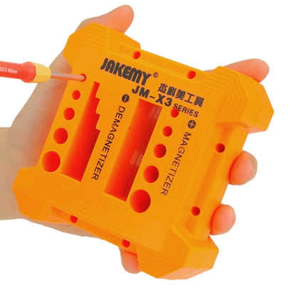JAKEMY JM-X3 Magnétiseur/Démagnétiseur avec trous de tournevis, taille : Grand