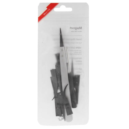 Pincettes antistatiques remplaçables 9 en 1 avec tournevis cruciforme