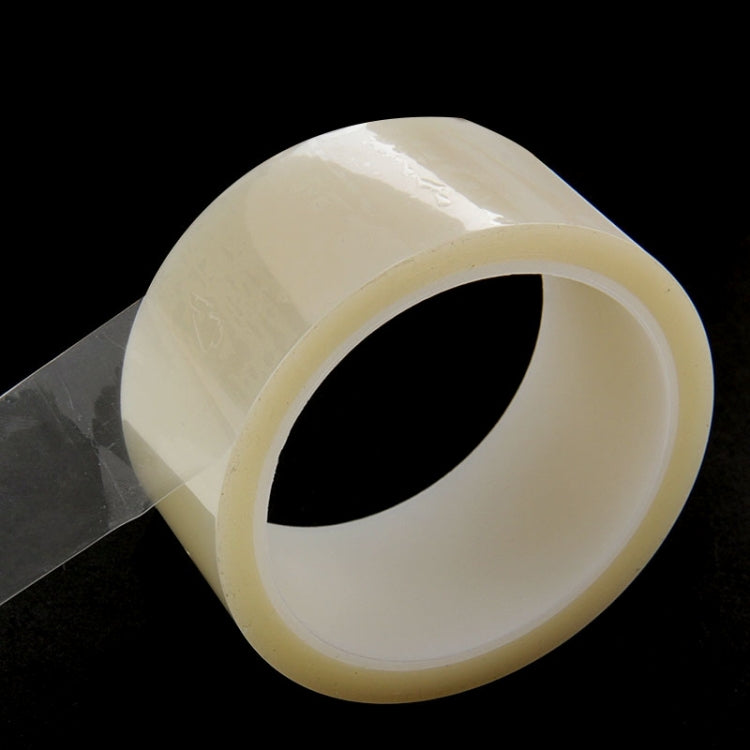 Ruban en polyimide transparent dédié à la chaleur, résistant aux hautes températures, 45 mm, avec adhésif en silicone, longueur : 33 m