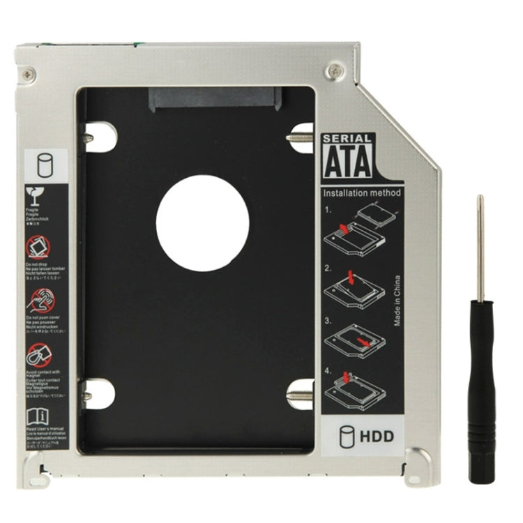 Deuxième disque dur HDD 2,5 pouces Caddy SATA vers SATA pour Apple MacBook Pro, épaisseur : 9,5 mm