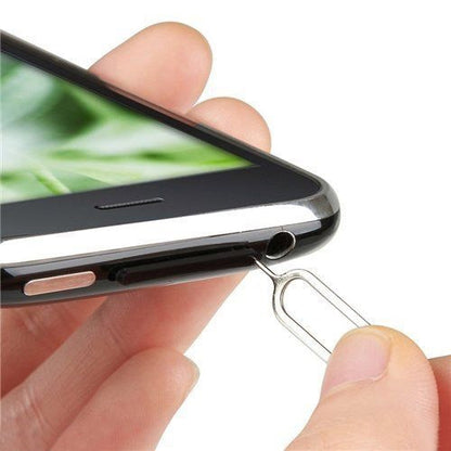 Broches de carte SIM 100 pièces, outil de retrait du plateau de carte SIM