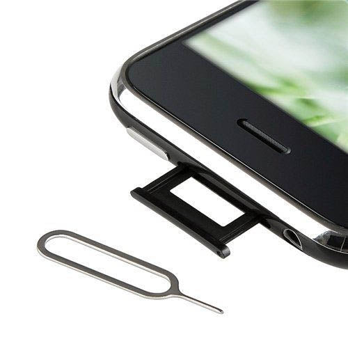 Broches de carte SIM 100 pièces, outil de retrait du plateau de carte SIM