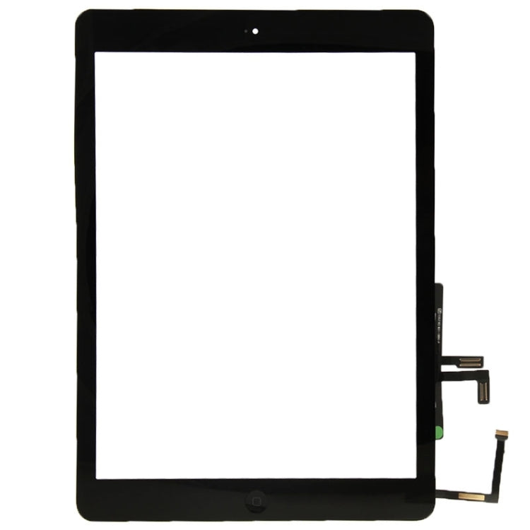 Bouton de contrôleur + bouton de touche d'accueil, câble flexible à membrane PCB + adhésif d'installation pour panneau tactile, panneau tactile pour iPad Air/iPad 5