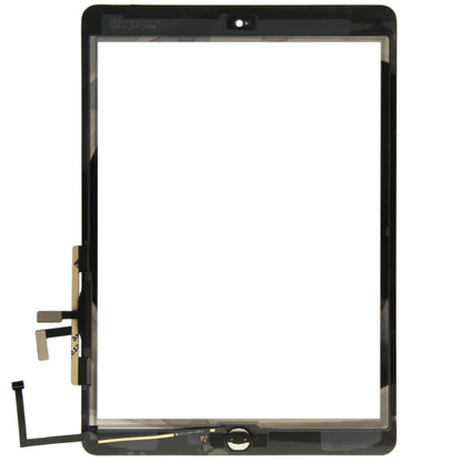 Bouton de contrôleur + bouton de touche d'accueil, câble flexible à membrane PCB + adhésif d'installation pour panneau tactile, panneau tactile pour iPad Air/iPad 5