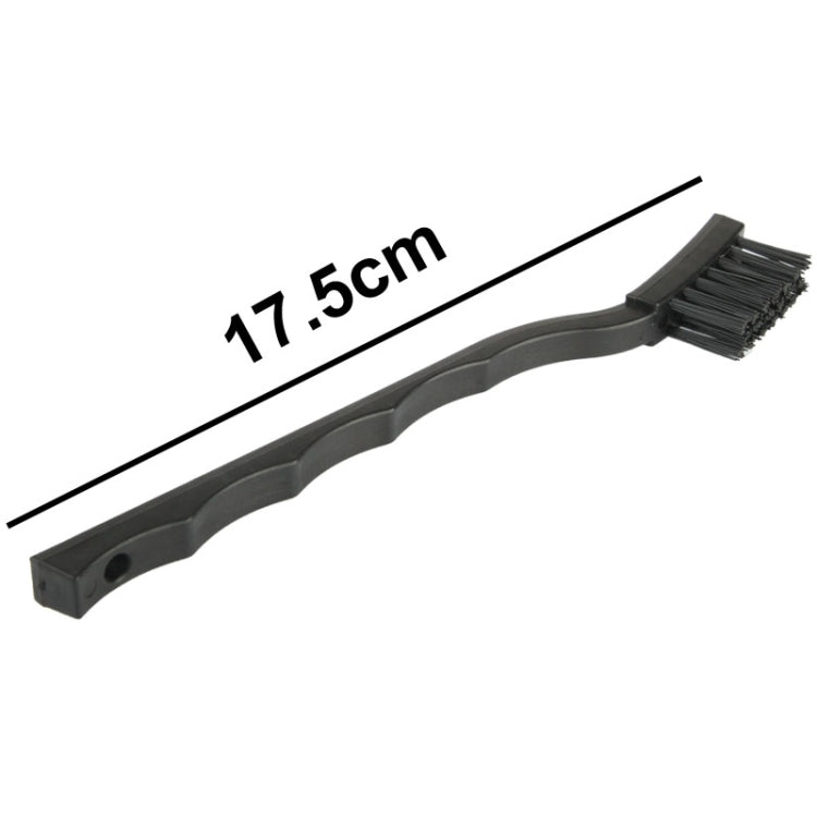 Brosse antistatique incurvée pour composants électroniques de 17,5 cm