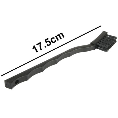 Brosse antistatique incurvée pour composants électroniques de 17,5 cm