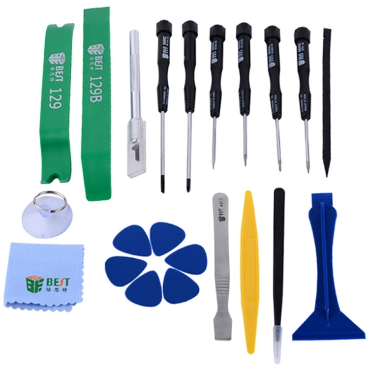 BEST BST-112 22 en 1 ensemble d'outils de réparation polyvalents professionnels pour téléphone portable/ordinateur portable