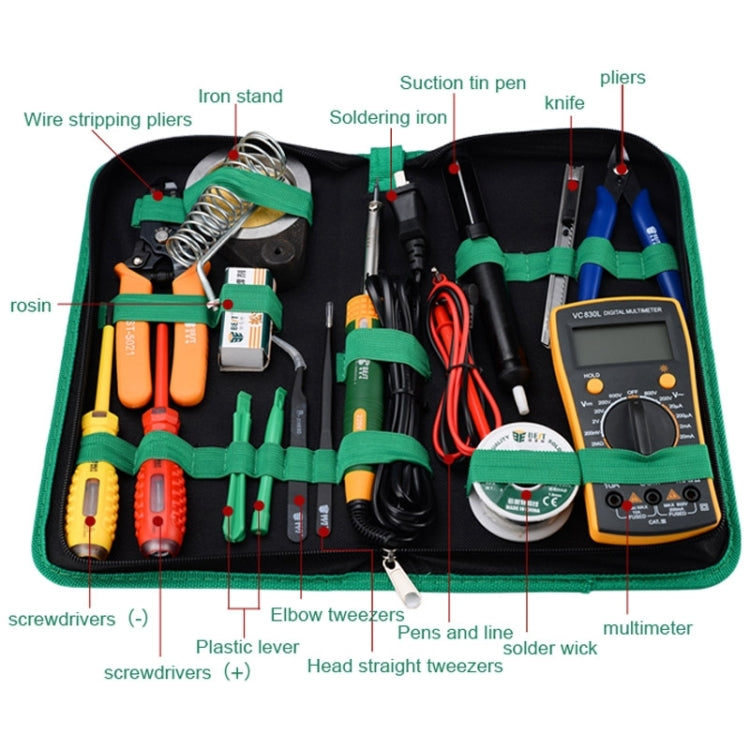BEST BST-113 16 en 1 ensemble d'outils de réparation polyvalents pour ordinateur portable