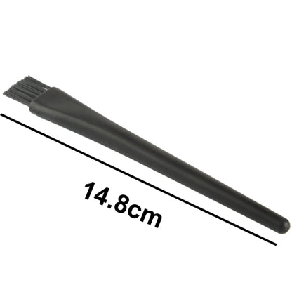 Brosse de nettoyage antistatique à manche rond pour composants électroniques à 11 faisceaux, longueur: 14,8 cm
