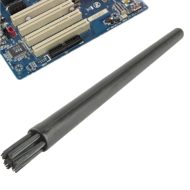 Brosse de nettoyage antistatique à manche rond à 7 faisceaux pour composants électroniques, longueur: 12,2 cm