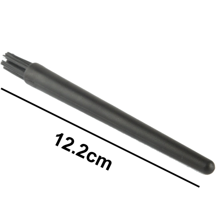 Brosse de nettoyage antistatique à manche rond à 7 faisceaux pour composants électroniques, longueur: 12,2 cm