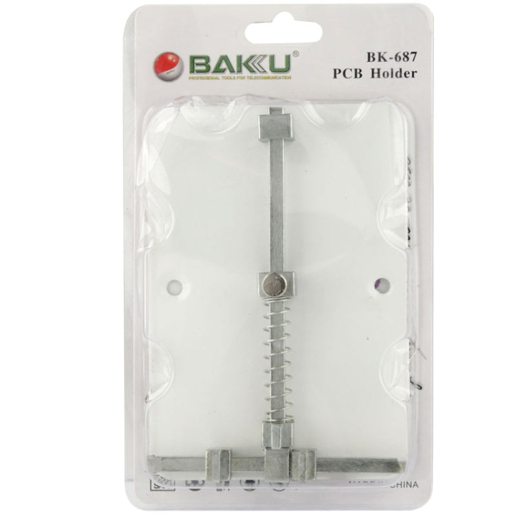 Support de carte PCB de téléphone portable en acier inoxydable BAKU, réparation de carte de support (BK-687)