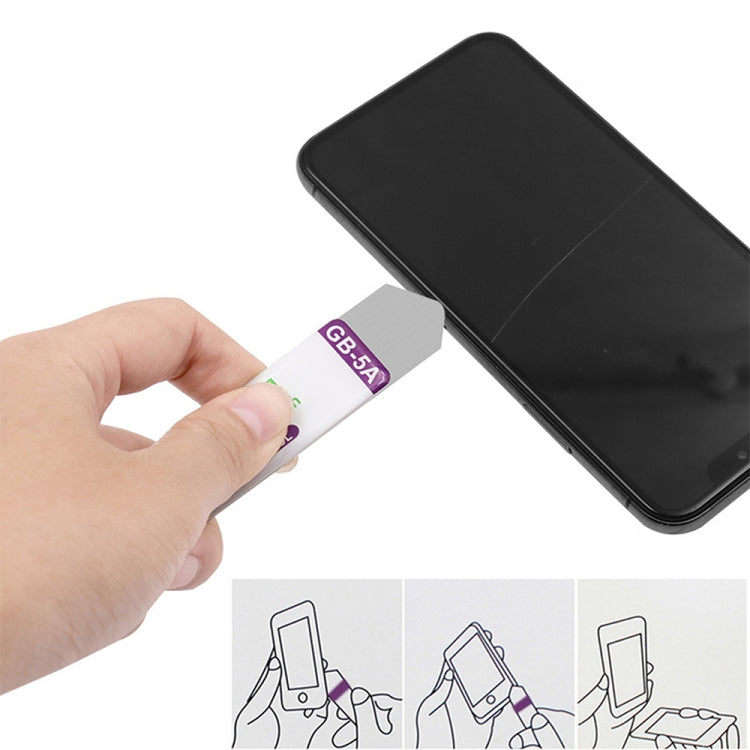 Outils d'ouverture de téléphone/tablette/outils de pointe d'acier inoxydable de retrait d'écran d'affichage à cristaux liquides