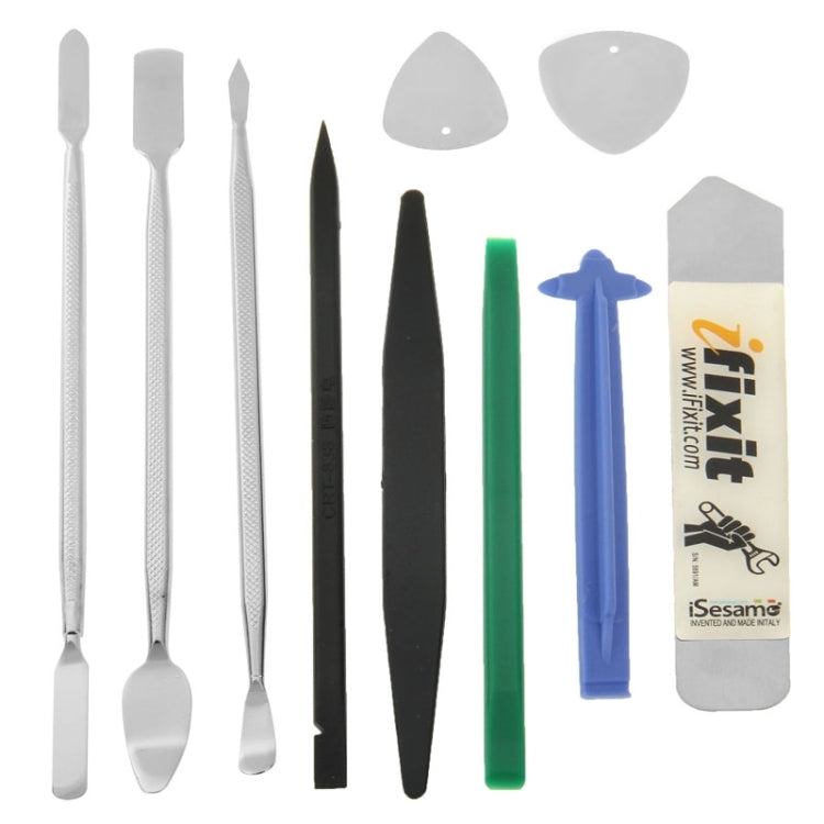 Ensemble d'outils de réparation de tiges de démontage de téléphone portable/tablette PC professionnel 10 en 1