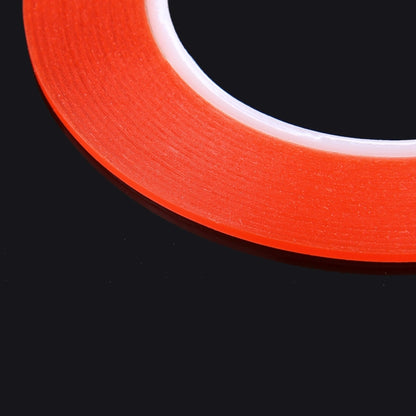 Ruban adhésif double face de 2 mm de largeur pour réparation d'écran tactile de téléphone portable iPhone/Samsung/HTC, longueur : 25 m (rouge)