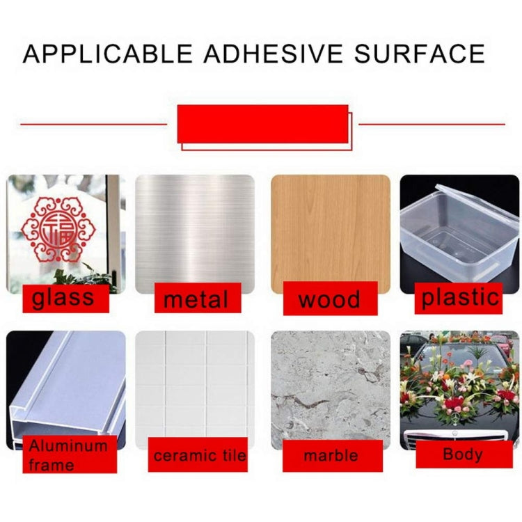 Ruban adhésif double face de 1 mm de largeur pour réparation d'écran tactile de téléphone portable iPhone/Samsung/HTC, longueur : 25 m