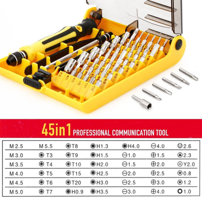 6089, jeu d'outils de réparation de tournevis 45 en 1