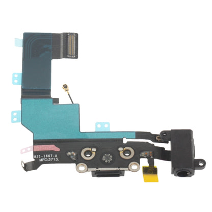 Connecteur de charge d'origine + câble flexible pour prise casque pour iPhone 5S