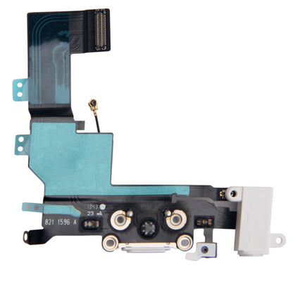 Câble flexible de chargeur de connecteur de queue de Version originale + câble flexible de ruban de prise Audio de casque pour iPhone 5S