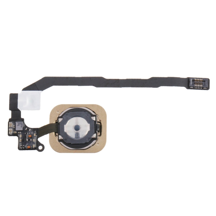Bouton de clé d'accueil avec câble flexible à membrane PCB pour iPhone 5S, sans fonction d'identification par empreinte digitale