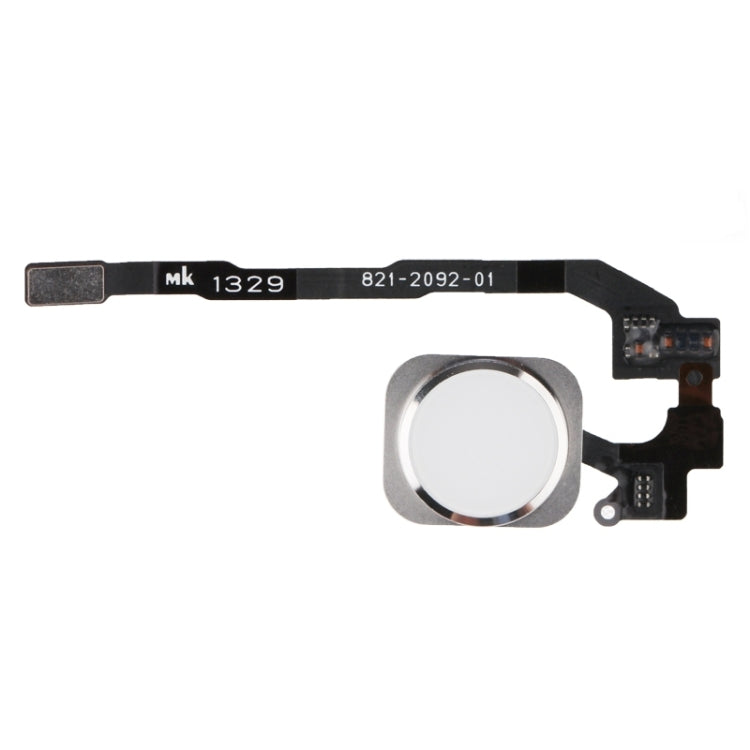 Bouton de clé d'accueil avec câble flexible à membrane PCB pour iPhone 5S, sans fonction d'identification par empreinte digitale