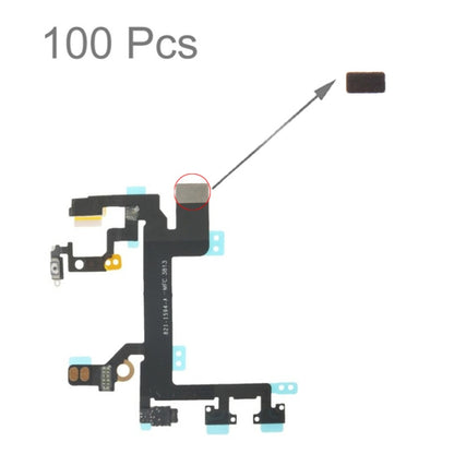 100 PCS éponge mousse Pad pour iPhone 5S bouton d'alimentation câble flexible