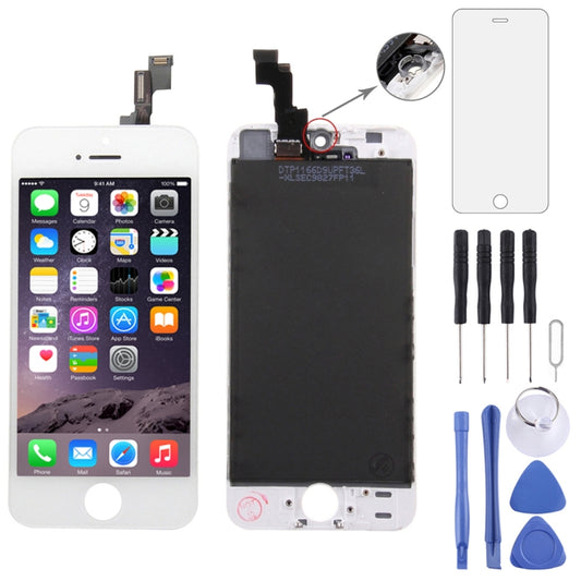 Ensemble numériseur (LCD d'origine + cadre + écran tactile) pour iPhone 5S