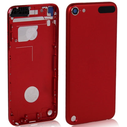 Cache arrière / panneau arrière en métal pour iPod touch 5 (rouge)