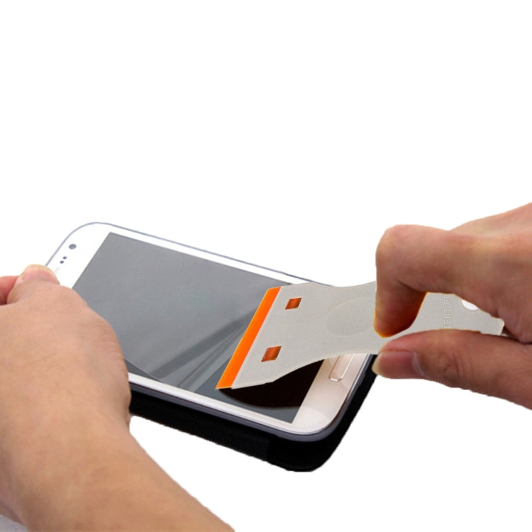 Dissolvant de grattage en plastique pour écran LCD de téléphone, outils de réparation de couteaux UV OCA
