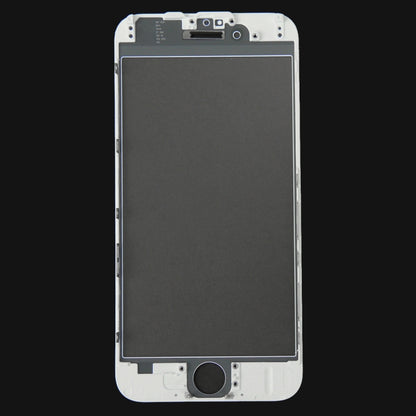 2 en 1 pour iPhone 6 (lentille extérieure en verre de l'écran avant + cadre)