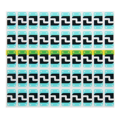 100 pièces pour iPhone 6, feuille de fer pour clé de maison, autocollant en pâte de coton isolant