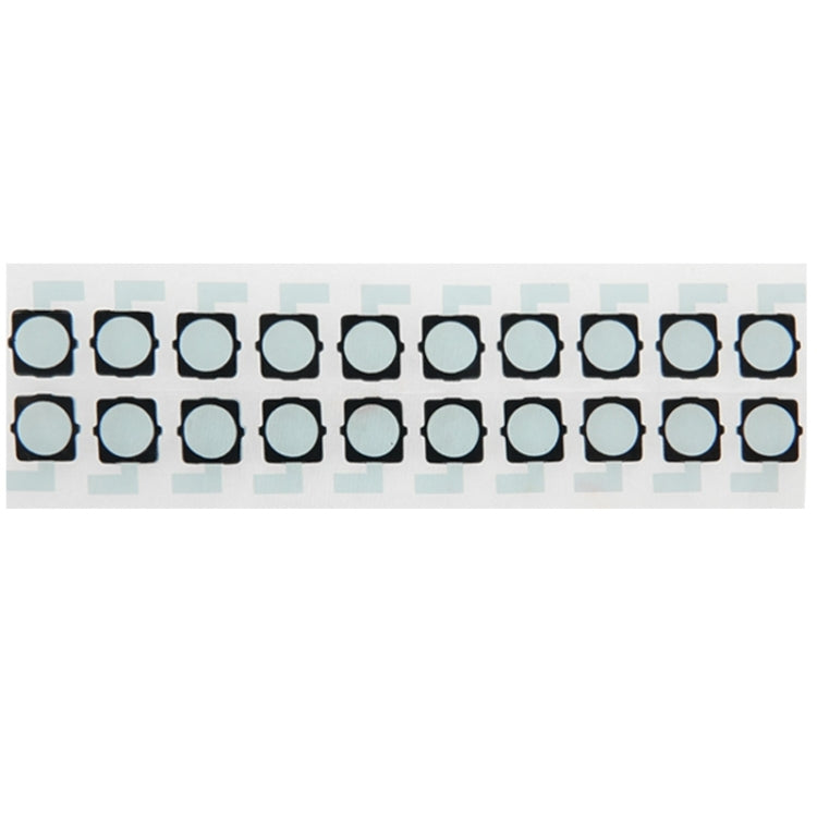 Autocollant en pâte de coton pour appareil photo arrière de l'iPhone 6, 20 pièces