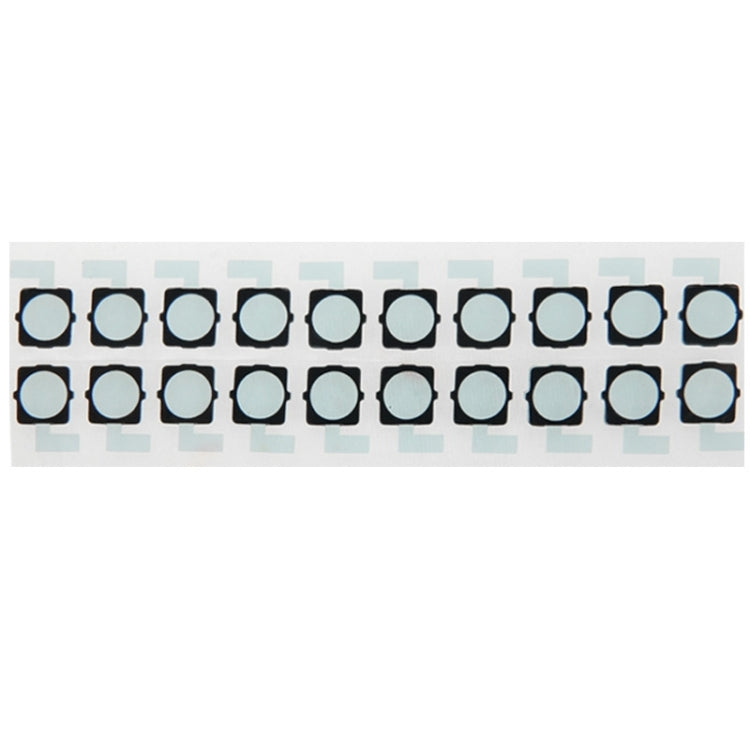 Autocollant en pâte de coton pour appareil photo arrière de l'iPhone 6, 20 pièces
