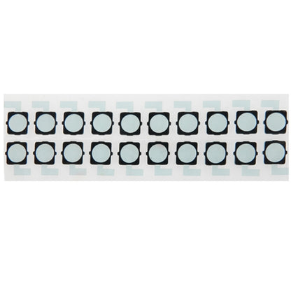 Autocollant en pâte de coton pour appareil photo arrière de l'iPhone 6, 20 pièces