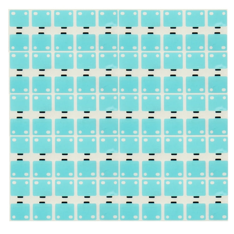 100 pièces pour iPhone 6 haut-parleur apparence Net protection tampons de coton autocollant