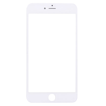 Lentille extérieure en verre de l'écran avant avec cadre de lunette d'écran LCD avant pour iPhone 6s Plus