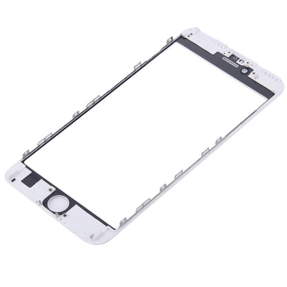 Lentille extérieure en verre de l'écran avant avec cadre de lunette d'écran LCD avant pour iPhone 6s Plus