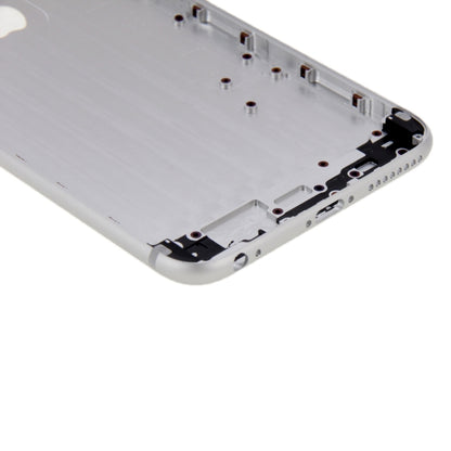 6 en 1 pour iPhone 6 Plus (couverture arrière + plateau pour cartes + touche de contrôle du volume + bouton d'alimentation + touche de vibrateur pour interrupteur muet + panneau) Couvercle de boîtier complet