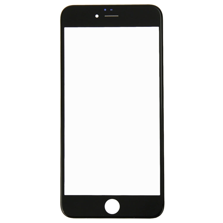 Lentille extérieure en verre de l'écran avant avec cadre de lunette d'écran LCD avant pour iPhone 6 Plus