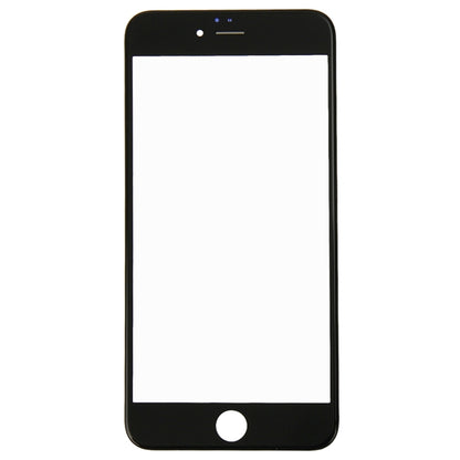 Lentille extérieure en verre de l'écran avant avec cadre de lunette d'écran LCD avant pour iPhone 6 Plus