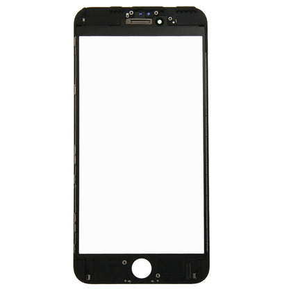 Lentille extérieure en verre de l'écran avant avec cadre de lunette d'écran LCD avant pour iPhone 6 Plus