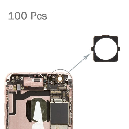100 pièces pour iPhone 6s, coussinets en tranches de mousse pour appareil photo arrière