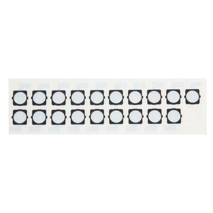 100 pièces pour iPhone 6s, coussinets en tranches de mousse pour appareil photo arrière