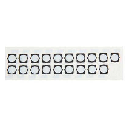 100 pièces pour iPhone 6s, coussinets en tranches de mousse pour appareil photo arrière