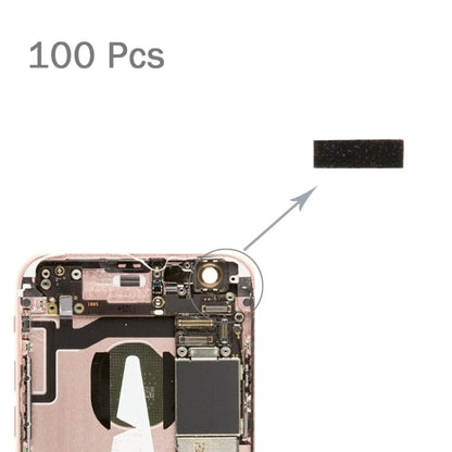 Module de caméra frontale pour iPhone 6s, 100 pièces, coussinets en tranches de mousse éponge sur socle